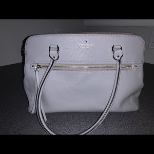kate spade Bags - Grey leather Kate Spade handbag kate spade Bags - Grey leather Kate Spade handbag